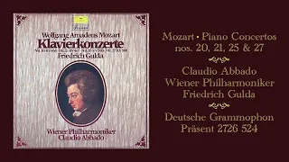 Mozart: Piano Concertos nos. 20, 21, 25 & 27 | Gulda • VPO • Abbado