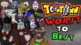 Ranking Every Cog In Toontown Servers