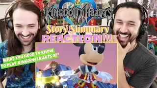 KINGDOM HEARTS Story Summary | (What You Need to Know to Play KH3) - REACTION!!!