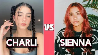 Charli D'amelio VS Sienna Gomez TikTok Dance Battle