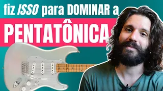 Como MEMORIZAR e DOMINAR a escala PENTATÔNICA! | guitarra