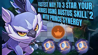 I Tried using AUSTUS skill 2 for PRINCE SYNERGY | Mlbb Magic Chess