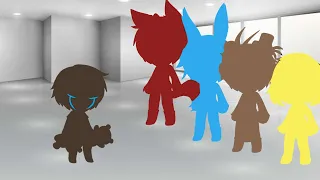 Chris stuck in a room with fnaf 1