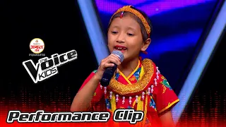 Prapti Tamang "Aankhaima Rakchhu..." |The Voice Kids - 2021