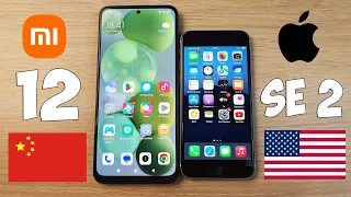 XIAOMI REDMI NOTE 12 VS IPHONE SE 2 - ЧТО ЛУЧШЕ? ПОЛНОЕ СРАВНЕНИЕ!