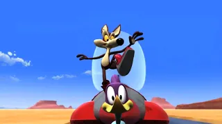 Road Runner and Wile E. Coyote Unsafe at Any Speed