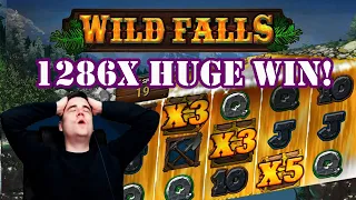 Wild Falls Play`n GO ★Big Slots Win★1286x for GEorGE🔥 SixSlots