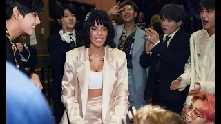 BTS and Celebrities Interaction at the Billboard Music Awards 2019