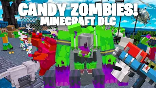 CANDY ZOMBIES & Potato Launchers in Minecraft's Wildest DLC! 🥔💥 Free the World Minecraft Bedrock DLC