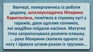 💠 Шпалоукладачка Мокрина Харитонівна! Українські Анекдоти! Анекдоти Українською! Епізод #248