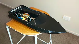 RC Jet sprint boat Insane acceleration 🚀