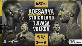 UFC 293: Israel Adesanya vs. Sean Strickland WATCH PARTY!!