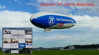 Bodensee: Zeppelinflug bei Friedrichshafen