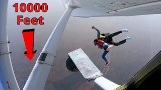 हवाई जहाज़ से कूदना पड़ा भारी | Jumping From an Aeroplane