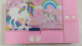 Unicorn box 💖| beautiful stationary