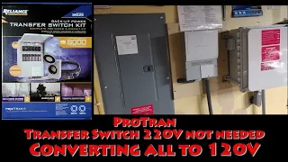ProTran Transfer Switch modification