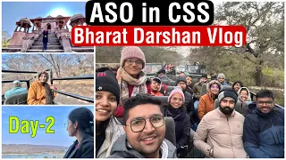 ASO in CSS Bharat Darshan vlog😍Day-2 #ssccgl #ssccgl2024