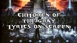 HYPOCRISY - CHILDREN OF THE GRAY (LYRICS ON SCREEN)