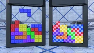 Hard vs Soft body TETRIS