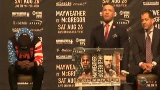 What did McGregor Say to Mayweather? Funny Multiple Choice on Australian Tv