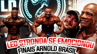 FINAIS ARNOLD BRASIL - LEO STRONDA SE EMOCIONOU COM BIG JEFF, ELE É O NOSSO CAMPEÃO !!!