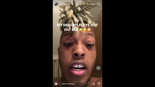 Xxxtentacion vs migos   ( xxxtentacion try make offset  fight him the ring 1vs1)