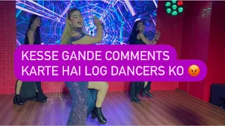 BECHARI DANCERS KO GANDE LOG KESSE COMMENTS KARTE HAI #trending #vlog #travel #goa #viral