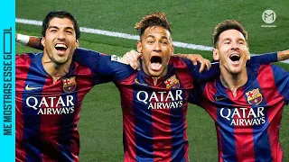 O MELHOR DE MESSI SUAREZ e NEYMAR - TRIO MSN