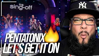 Pentatonix - "Let's Get It On" By Marvin Gaye - Sing Off REACTION