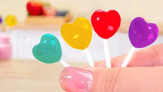 Tasty Lollipop 🍡 Miniature Fruits Lollipop Candy Recipe | Perfect 1000+ Mini Ideas 💞| Mini Yummzone