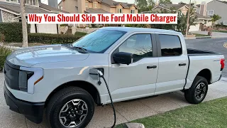 Why you should not get the Ford Mobile Charger with your F150 Lightning or Mache