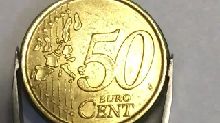 50 EURO CENT 2002 GOLD