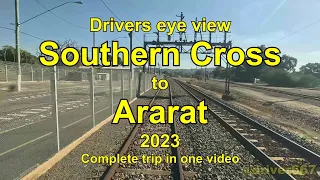 Drivers eye view, Southern Cross to Ararat, 2023