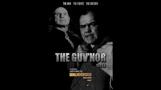 THE ORIGINAL GUVNOR DOCUMENTARY 1976 ROY SHAW DONNY ADAMS & JOE PYLE - PT.1