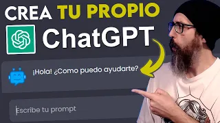 Como CREAR TU PROPIO ChatGPT sin programar [ FACIL Y GRATIS ]  Chatbot + Pagina Web + IA