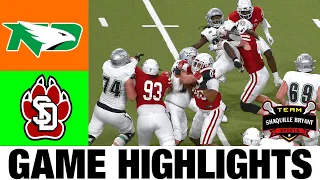 North Dakota vs South Dakota Highlights | 2023 FCS Week 11 | College Football Highlights