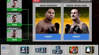 EA SPORTS UFC MOBILE - John Dodson / Eddie Wineland | UFC Fight Night