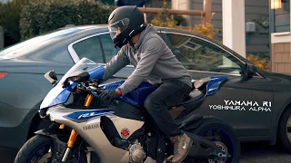 Yamaha R1 2015  | Pure Sound | Yoshimura | Start Rev Pass By