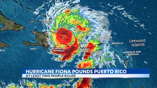 Hurricane Fiona blasts through Puerto Rico, 3 dead