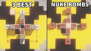 3 Best Nuclear Bomb in Minecraft.