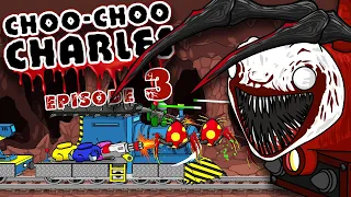 Noise in the cave ep.3 | Choo Choo Charles versus Among US | BattleToon