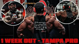 ANDRE FERGUSON 1 WEEK OUT FROM TAMPA PRO 2021 | TRAINING AT THE EAST COAST MECCA BEV FRANCIS