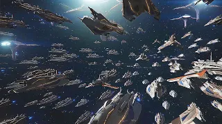 Battle of the Milky Way - Epic Space Battle - Mass Effect Legendary Edition Ending