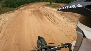 Carlo G GoPro Durhamtown MX1 on YCF 150 4 valve