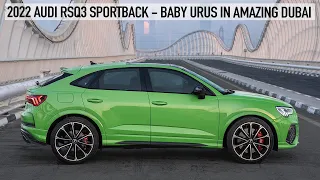 2022 AUDI RSQ3 SPORTBACK 400HP - BABY-URUS IN AMAZING DUBAI - 5 CYLINDER ORCHESTRA - IN DETAIL