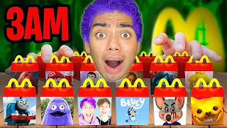 DO NOT ORDER THESE HAPPY MEALS AT 3AM!! ( BLUEY, THOMAS THE TRAIN, CATNAP, POPPY PLAYTIME & MORE!)
