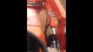 hydraulic problem on my tractor front end loader