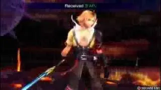 Dissidia 012 Final Fantasy: Tidus vs 000 Feral Chaos (Really!) Perfect Run