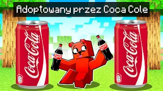 ZOSTAŁEM ADOPTOWANY przez RODZINĘ COCA COLI w Minecraft!