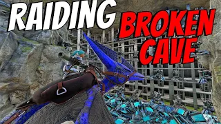 RAIDING A BROKEN Cave Then BUILDING IT!!! - Ark